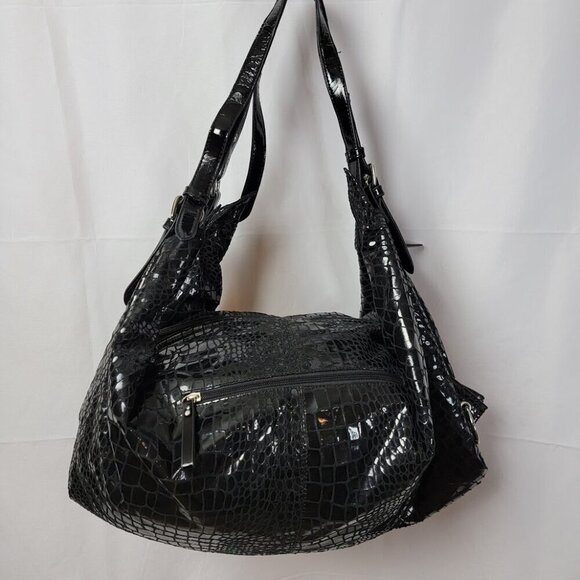 Claudia Canova Faux Snakeskin Hobo Bag - Great Used Condition - Picture 5 of 10